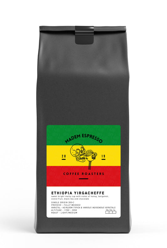 Ethiopia Yirgacheffe SINGLE ORIGIN (ESPRESSO)